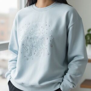 Beaded Sagittarius Pullover